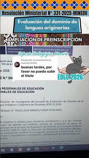 🟢✔️SE AMPLIA PREINSCRIPCIÓN PARA EDLO 2026 ¡NO QUEDES FUERA!