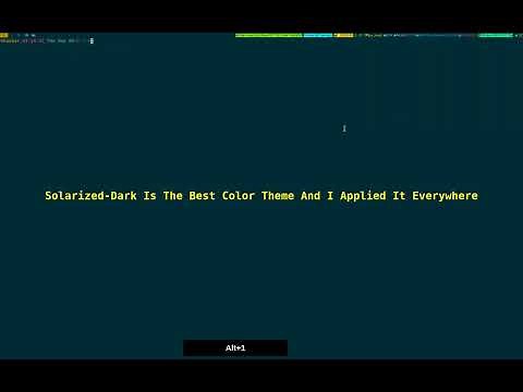 Solarized Dark Is The Best Color Theme And I Applied It Everywhere 2024_05_09_03:21:29