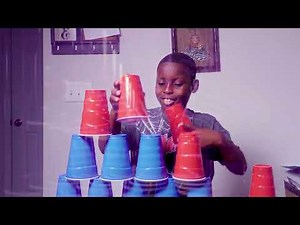 Cup stack challenge