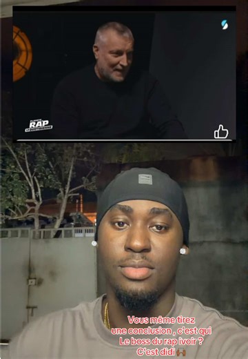 Vous même tirez une conclusion , c’est qui Le boss du rap ivoir ? C’est @Didi B 🙌🏾