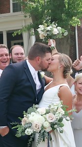 1.5K views · 20 reactions | Heather wore a Allure Bridals sheath gown in her elegant, traditional wedding to Nick. Watch their full wedding video by North Carolina-based wedding videographer Little Eye Film Co. here: https://lovestoriestv.com/heather-nick-wedding-video-august-2021 | Love Stories TV | Facebook