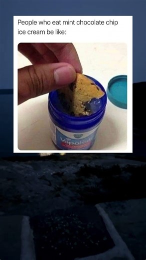 Mint chocolate chip ice cream #shorts