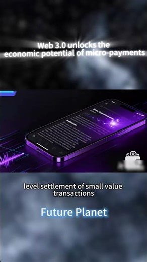 Web 3.0 unlocks theeconomic potential of micro-payments#learn #web3 #blockchain