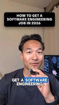 How to get a job as a Software Engineer in 2026