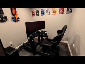 Full Motion Racing Simulator Rig Overview