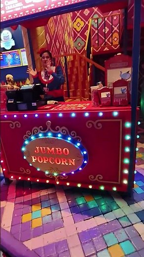 🍿 Behold the world's largest popcorn machine at Carnival Magic, Phuket! 🌟