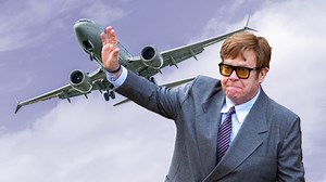 Sir Elton John in terrifying close call after runway incident in private jet