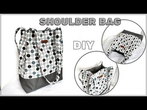 How To Make Easy Shoulder Bag | DIY Easy Shoulder Bag Easy Tutorial