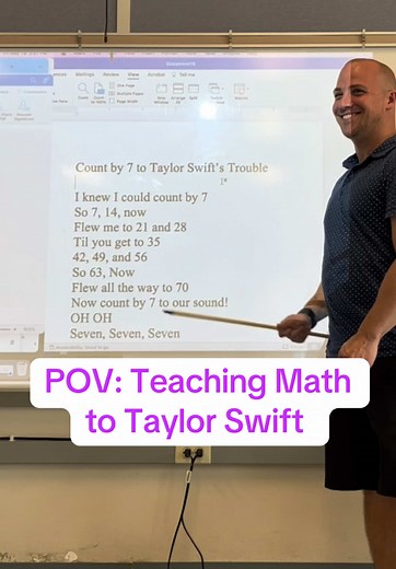 Taylor Swift Count by 7 – 7 Times Table Song for Math