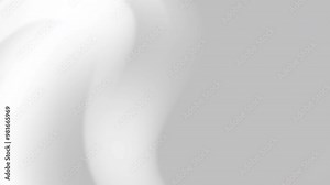 Silver gradient background with white curved shapes and a smooth gradient. Perfect for modern design projects, presentations, web graphics, and digital art.