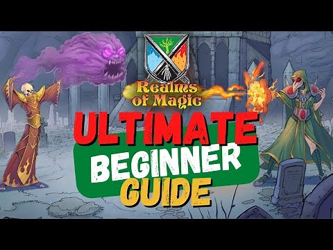 The ULTIMATE Beginner Guide | Realms of Magic | Top 10 Tips You need to know | How to | v1.0.7 2022