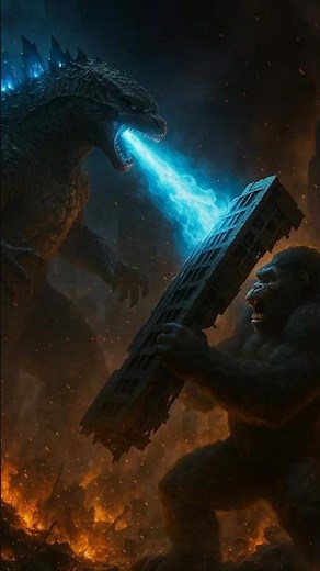 King Kong vs Godzilla | Fight Scene