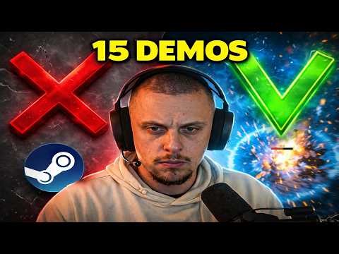 15 Steam Demos Tested — The Best & Worst