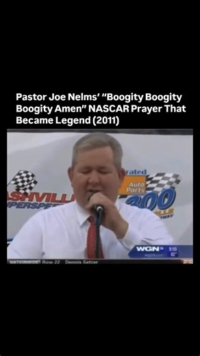 Past Insight on Instagram: "(Follow) us @past.insight In 2011, Pastor Joe Nelms delivered a NASCAR pre-race prayer that nobody forgot. He thanked God for race cars, fuel, tires, his family then closed it with: “Boogity, boogity, boogity. Amen.” What began as a routine invocation instantly became NASCAR legend, perfectly capturing the mix of faith, humor, and racing culture that defines the sport. Credit: WGN #history #nascar #racing #usa #sports"