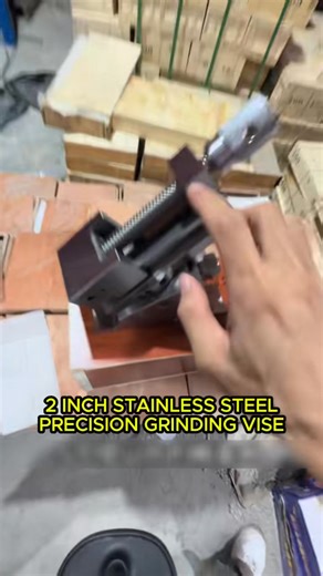 ULTIMATE GRIPPING PRECISION. ⚙️ This 2-inch Stainless Steel Vise delivers ultra-high accuracy for grinding, milling, and fine machining. Corrosion-proof, rock-solid hold. UPGRADE YOUR WORKSHOP! 👇 https://quickmechtools.com/products/2-inch-stainless-steel-precision-grinding-vise #quickmechtools #fyp #PrecisionVise #Metalworking #IndustrialTools #ShopUpgrade | Quickmechtools
