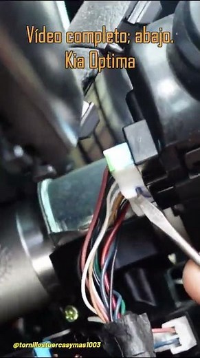 Multi-function switch connector; lights and turn signals ✓ #kiaoptima #steeringwheel #headlightsw...