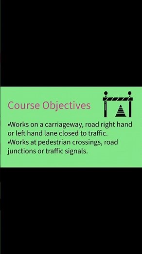 NRSWA streetworks (SLG) Signing lighting and guarding 1 Day Course.