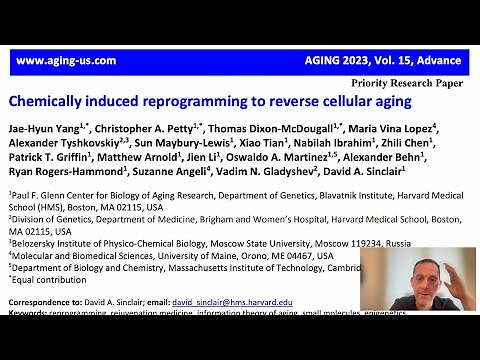 David Friedberg - Reverse Aging and Restore Cellular Function with Yamanaka Factors