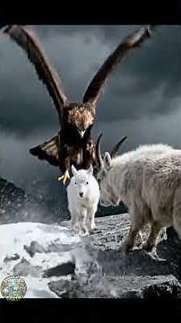 Mountain Goats Defying Gravity on Impossible Cliffs |Animals of Our Earth #wildlife #animals #shorts