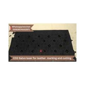 CO2 Galvo laser for leather engraving, marking and cutting