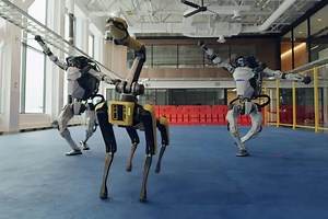 Los robots de Boston Dynamics despiden el año a puro baile