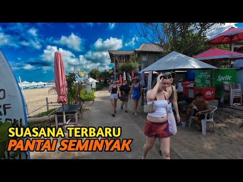 Suasana Terbaru di Pantai Seminyak Bali Saat Ini