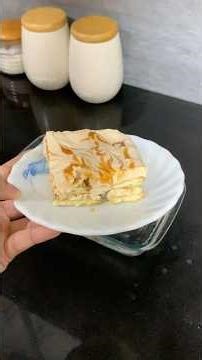 Craving something sweet? Make this super creamy caramel delight🥮#dessert #recipe