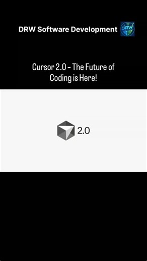DRW on Instagram: "Cursor 2.0 is an AI-powered code editor that helps you write, debug, and ship code faster using advanced AI models and multiple agents — all inside one editor. ⚙️ Key Features: • New Composer AI Model – completes big coding tasks in seconds • Multi-Agent System – 8 AI agents work together on your code • Smart Debugging & Testing inside the editor • Voice Commands & team collaboration tools • Faster, smarter, and more context-aware than before 💰 Pricing: Free for individuals �