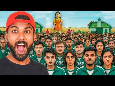 අන්තිම වෙනකන් මැරෙන් නැතුව හිටියොත් රු.100,000​ක් | Squid Game in Real Life