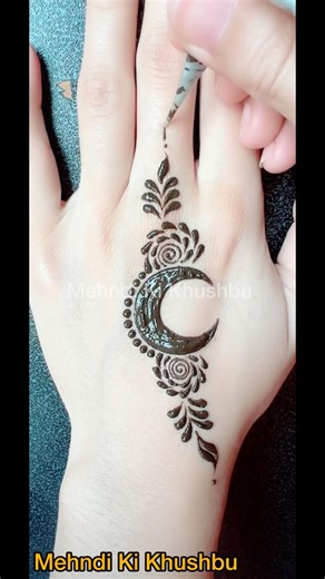 Ramazan mehndi design for baby girl 2026 ❤️ #mehndidesign #shorts