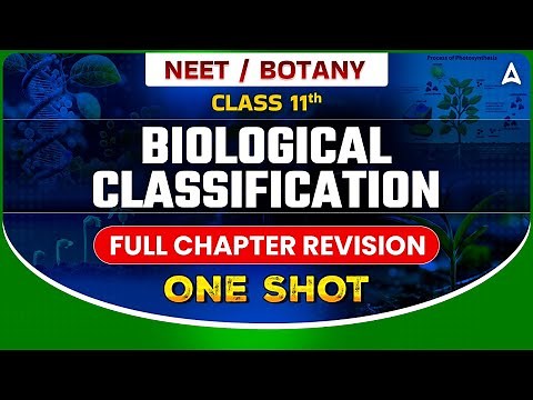 BIOLOGICAL CLASSIFICATION CLASS 11 ONE SHOT | NEET 2024 | FULL CHAPTER REVISION | BY SANKALP