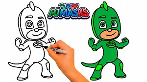 Cómo dibujar a Gecko Heroes en pijama paso a paso. Suscríbete a nuestro canal ► http://bit.ly/SuscribeteHamdeGOKids Síguenos/Follow us: Facebook ► https://www.facebook.com/Hamdego-Art-1376986785710765/ ¿Quieres más videos? ¡Tenemos un playlist de muchos dibujos para colorear! ► https://www.youtube.com/playlist?list=PLmIvA2BqgKuQV85gW_WZNyrtq3vC36j9i How to draw GECKO GREG PJ MASKS step by step Painting - Learn colors Easy drawing – GECKO GREG Drawing | HamdeGO Art #pjmasks #pijama #art #howtodra