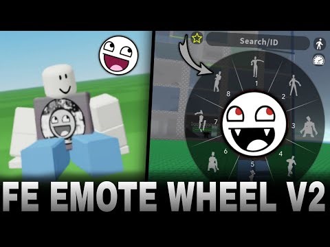 FE Emote Wheel Script R15 V2 