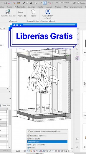 Descarga gratuita de más de 4,000 familias para tus proyectos de arquitectura