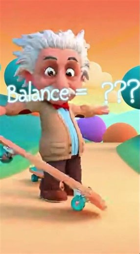 Crazy Einstein on a Skateboard! 🤣🛹 #reel #short #funnyscience #3danimation #einstein