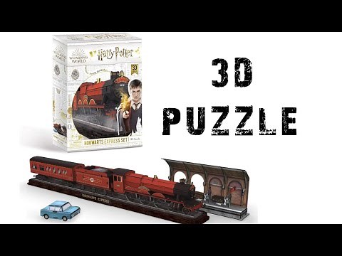Harry Potter 3D PUZZLE Hogwarts Express Set