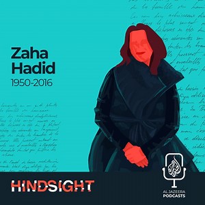 11K views · 257 reactions | Today, British-Iraqi architect Zaha Hadid is hailed as Queen of the Curve, but for a woman trying to make her mark in a male-dominated industry, well, it certainly wasn’t easy. Hear her story in our latest podcast episode of #Hindsight, narrated by actor #CharlesDance  aj.audio/Hindsight | Al Jazeera English | Facebook