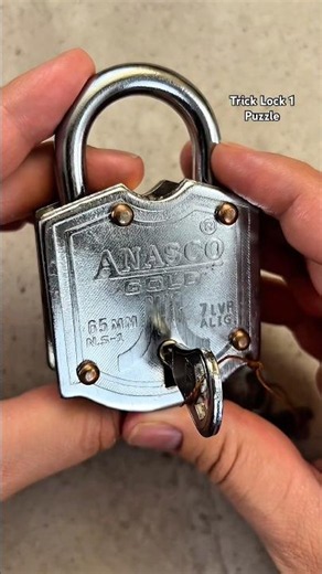 This Trick Lock Puzzle Has a Secret Step! #satisfying #puzzle #hack