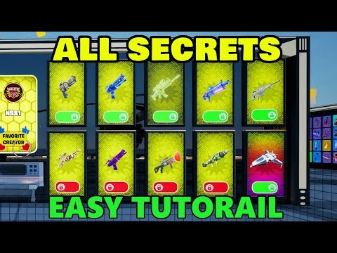 SUPER 1V1 ALL GUNS FFA - كل الاسلحة | FIND ALL SECRETS CODE LOCATIONS PART 1 FORTNITE 1479-9107-3964