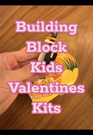 Creative Building Block Kits for Kids' Valentine's Day