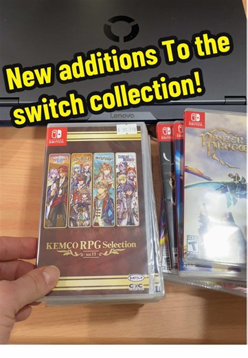 Added a few more games to the switch collection over the past 2-3 months. Let’s see what new games we grabbed! #zelda #nintendo #switch #collection #fyp