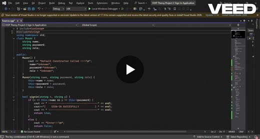 This Patient Record System was developed as a learning project to implement core Object-Oriented Programming concepts in C++ under the guidance of my instructor. The program demonstrates practical… | Aman Azam Rana