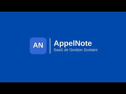 Créer les comptes et les accès de vos enseignants sur AppelNote