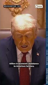 Trump announces billions in tariff revenue will benefit farmers struggling with inflation