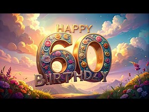 Happy Birthday Song for 60 Year Old | Fun oldies Birthday Song