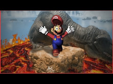 Mario Odyssey but you can't touch the floor