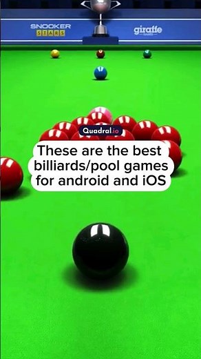 Play the best billiards and pool games on your Android or iOS smartphone.
