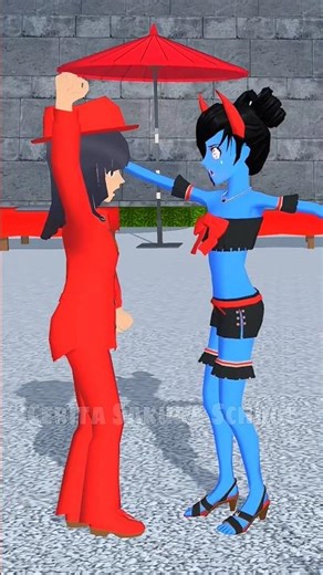 Yuta Mio vs Devil Avatar‼️ A Goosebumps-Inducing Ending! 😱🔥#sakuraschoolsimulator
