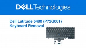 How to Replace the Keyboard on Latitude 5480