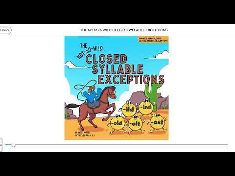 The Not-So-Wild Closed Syllable Exceptions by Yvette Manns Read Aloud